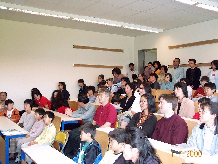 Zuh�rer am Japanischen Institut Halstenbek